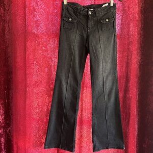 Black Flare Jeans